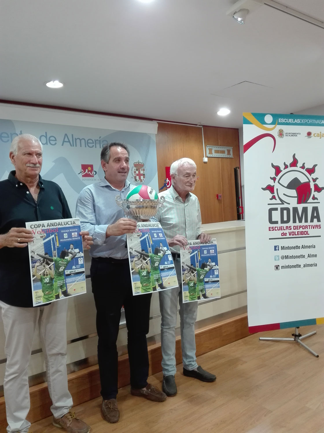 Unicaja Almeria y Mintonette