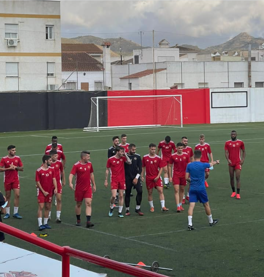 Huércal-Overa CF entrenamiento 02-08-21
